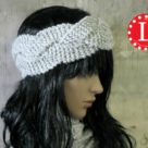 Loom Knit Braided Headband