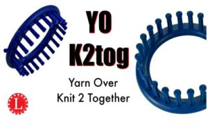 YO K2tog