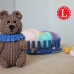 Mini Loom Knit Teddy Bear Pattern Video