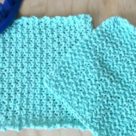 Seed Stitch Dishcloth