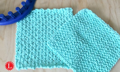 Seed Stitch Dishcloth 