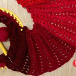 Large Eyelet Rib Stitch Pattern Video