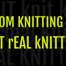 Loom Knitting is not Real Knitting