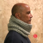 Loom Knit Chunky Mens Cowl Pattern Video