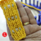 add beads to loom knitting pattern