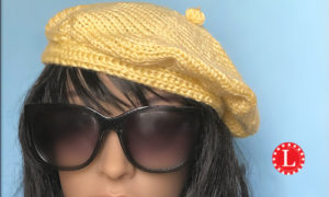 Beret Loom Knit Hat