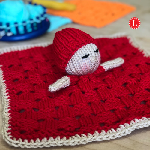 Lovey Blanket on a Knitting Loom Pattern Video 