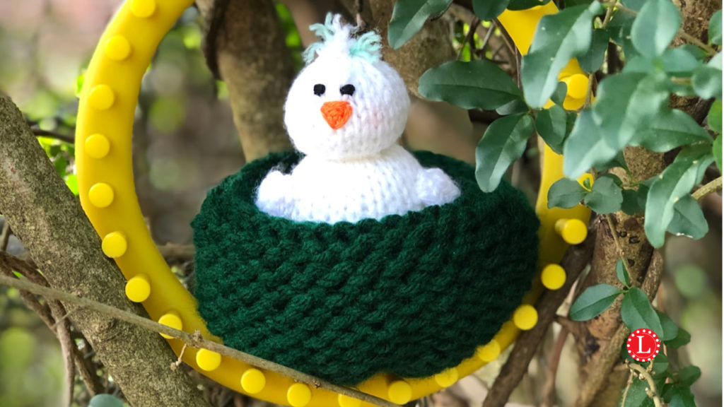 Loom Knit Birds Nest Wildlife Rescue