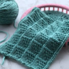 Loom Knit Flag Stitch