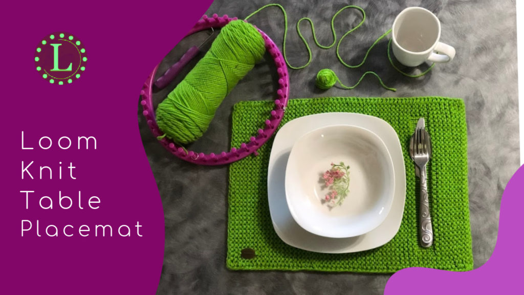 Loom Knit Placemat