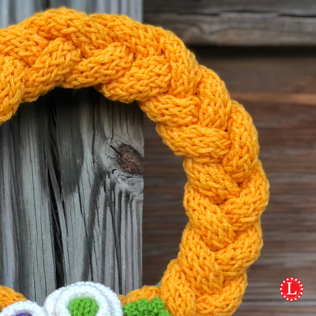 Loom Knit Wreath