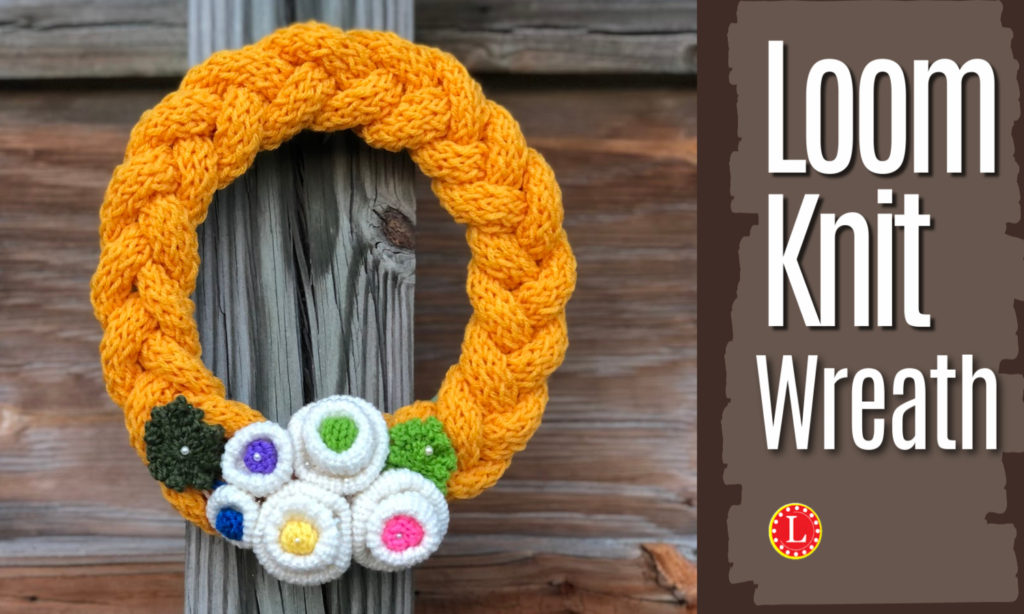 Loom Knit Wreath