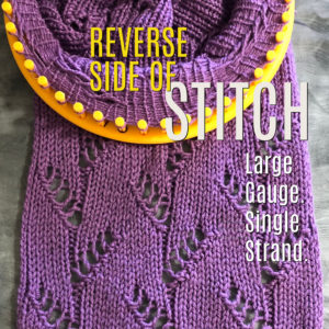 Loom Knit Stitches Pattern Popcorn Vine Stitch