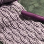 Loom Knit Wavy Rib Stitch