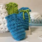 Loom Knit Soap Sack Saver Cozy Pattern