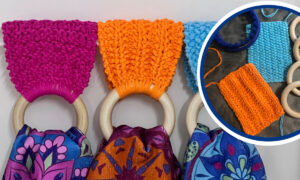 Loom Knit Kitchen Bathroom Holder
