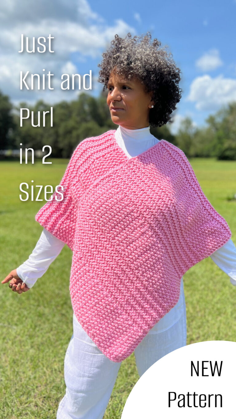 Purl Stitch on Loom