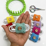 Loom Knit Cable Organizer Pattern Video